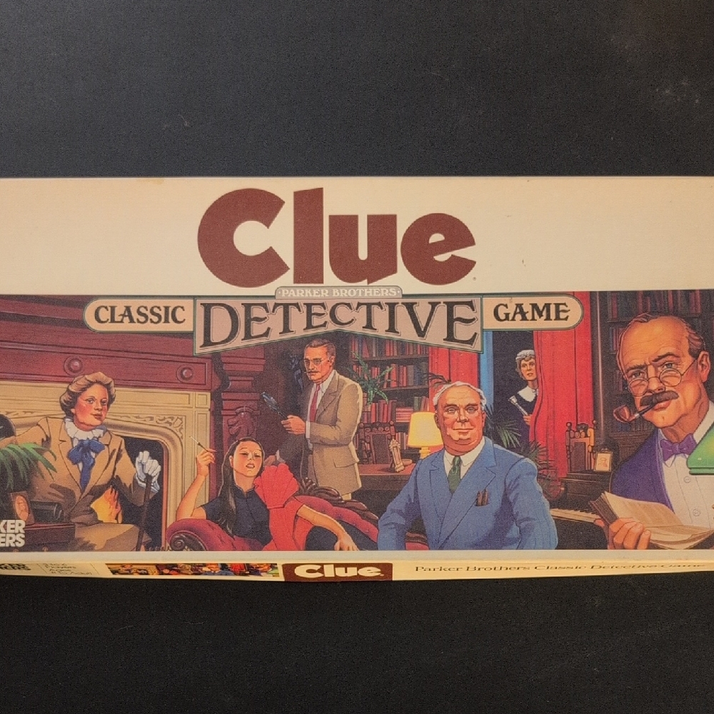 Vintage Clue Board Game